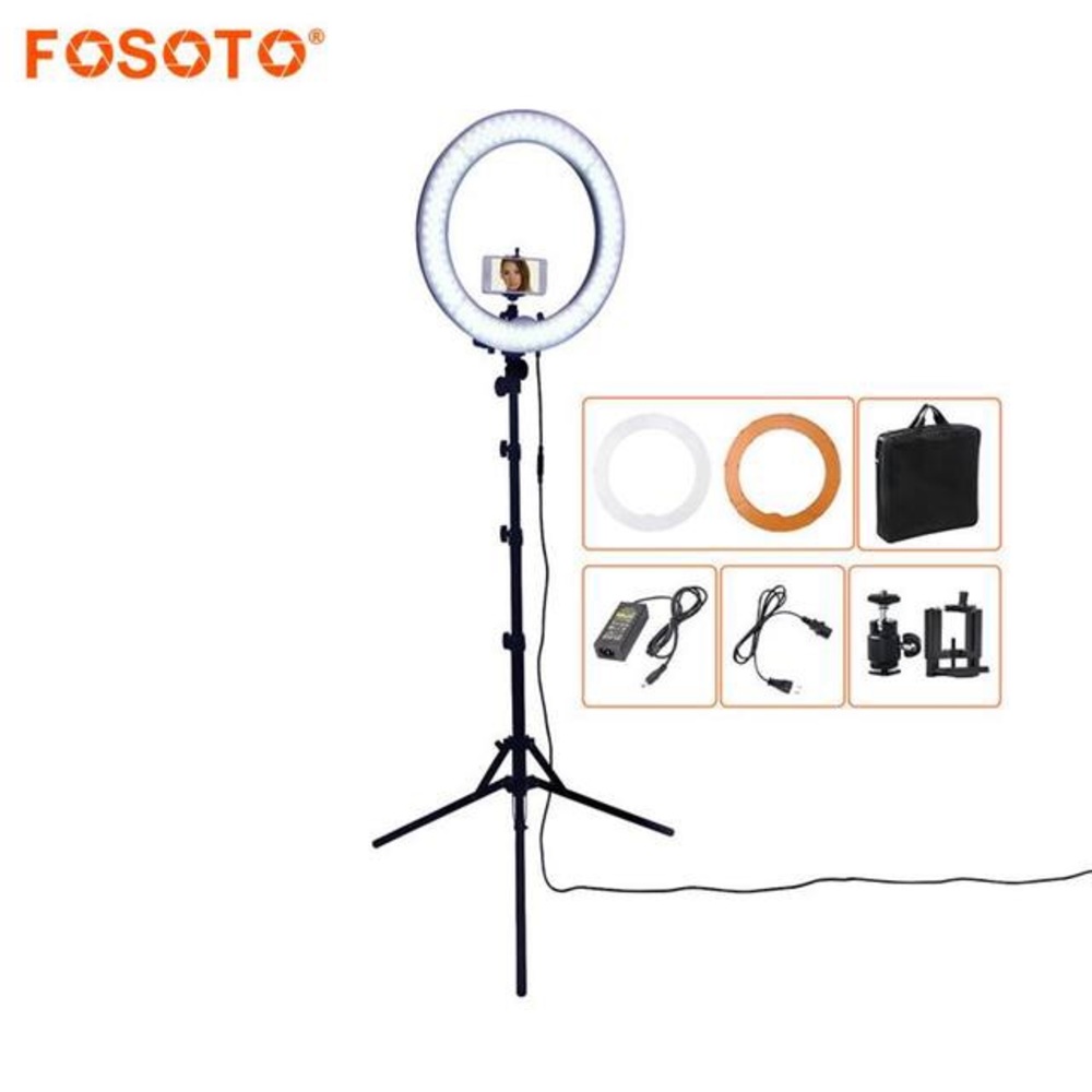 18-inch RING LIGHT WITH STAND,BAG AND ACCESSORIES